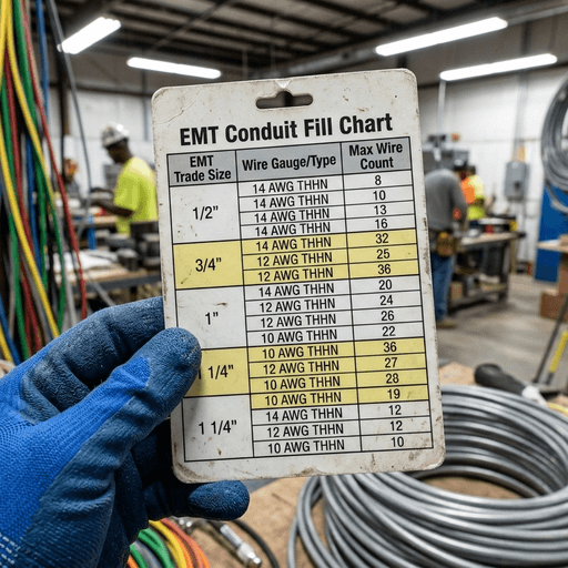 Your Essential Guide to Conduit Fill Chart and NEC Compliance
